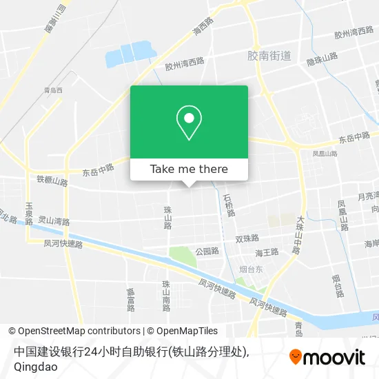 中国建设银行24小时自助银行(铁山路分理处) map
