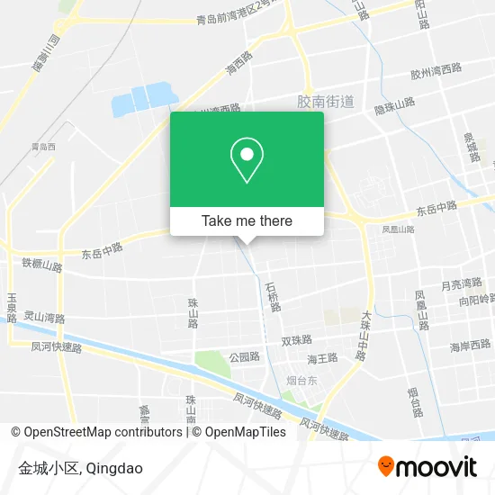 金城小区 map