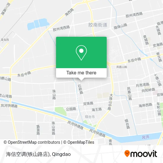 海信空调(铁山路店) map