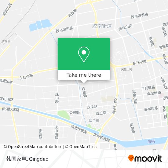 韩国家电 map