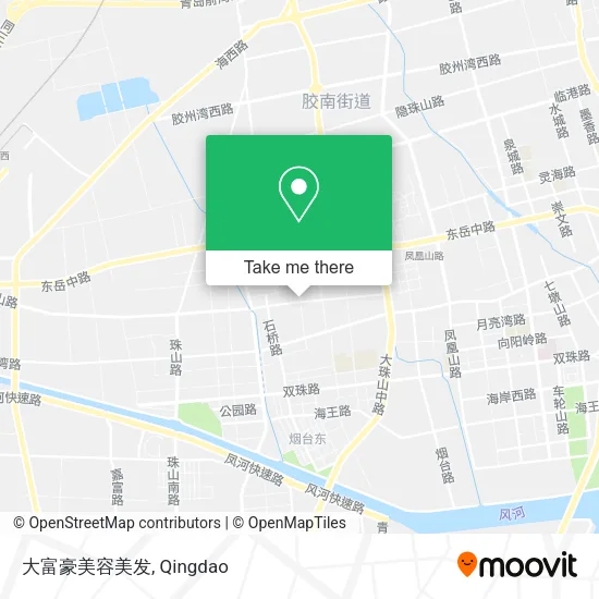 大富豪美容美发 map