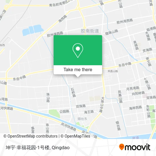 坤宇·幸福花园-1号楼 map