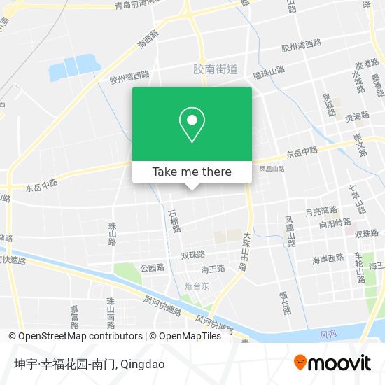 坤宇·幸福花园-南门 map