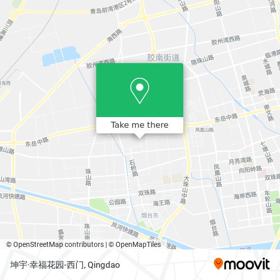 坤宇·幸福花园-西门 map
