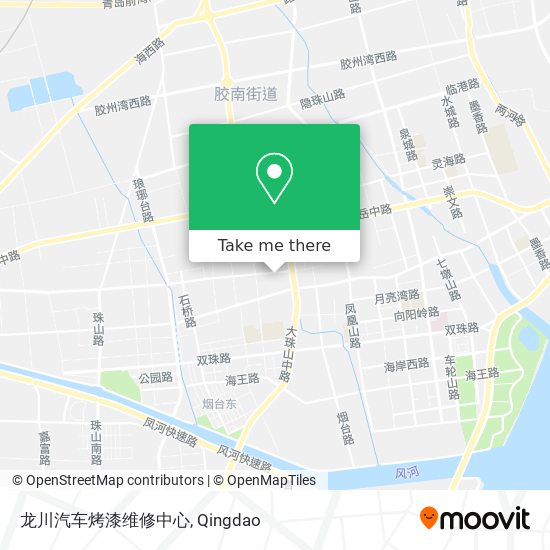 龙川汽车烤漆维修中心 map