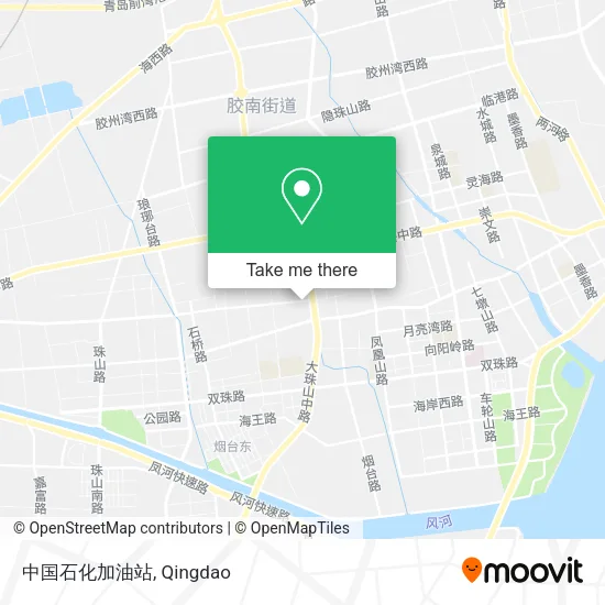中国石化加油站 map