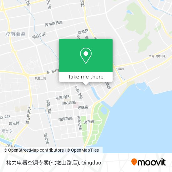 格力电器空调专卖(七墩山路店) map