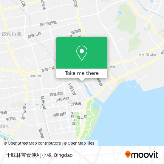 千味林零食便利小栈 map