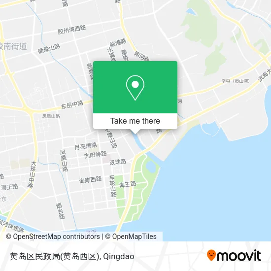 黄岛区民政局(黄岛西区) map