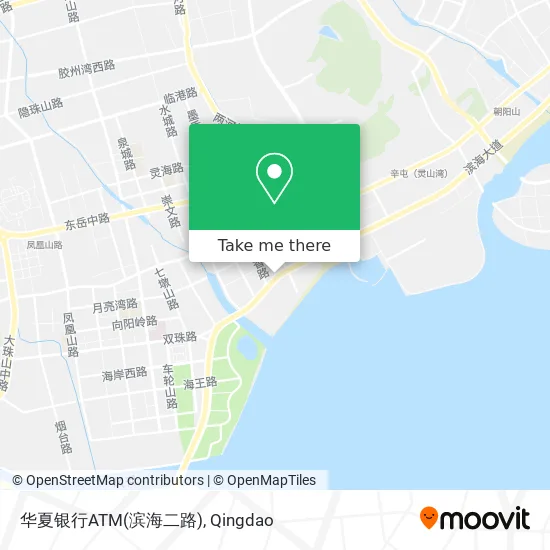 华夏银行ATM(滨海二路) map