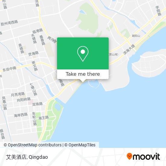 艾美酒店 map