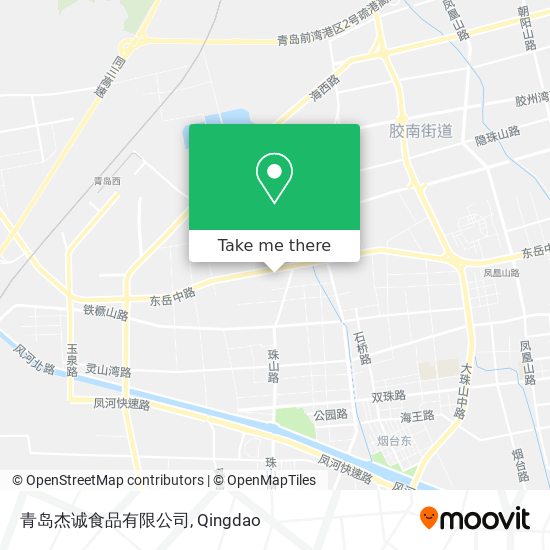 青岛杰诚食品有限公司 map