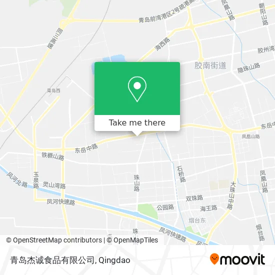 青岛杰诚食品有限公司 map