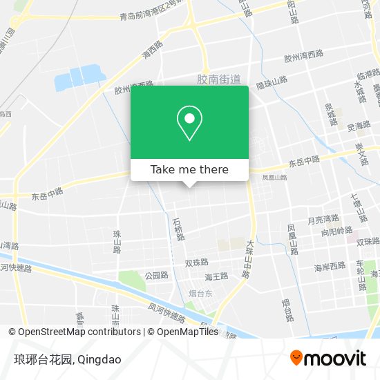 琅琊台花园 map