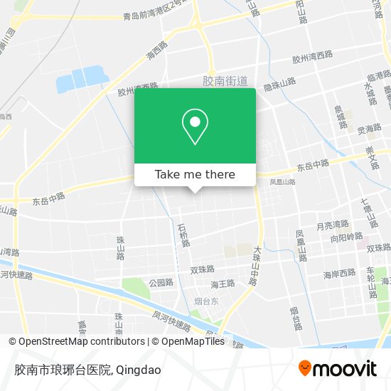 胶南市琅琊台医院 map