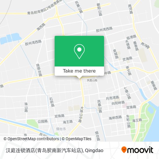 汉庭连锁酒店(青岛胶南新汽车站店) map
