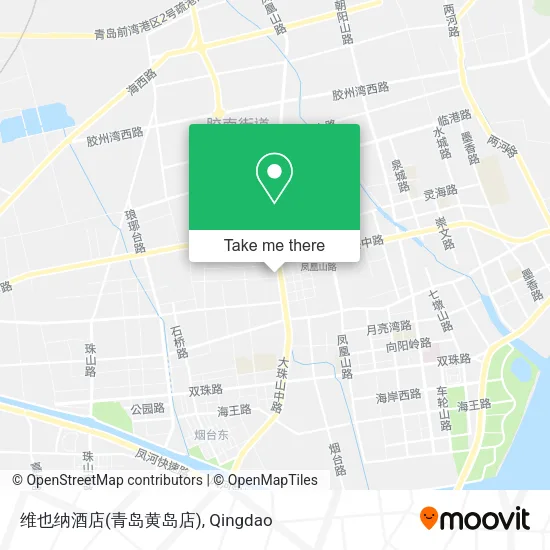维也纳酒店(青岛黄岛店) map