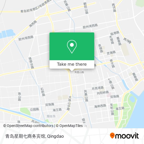 青岛星期七商务宾馆 map