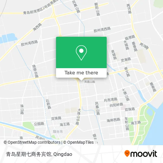 青岛星期七商务宾馆 map