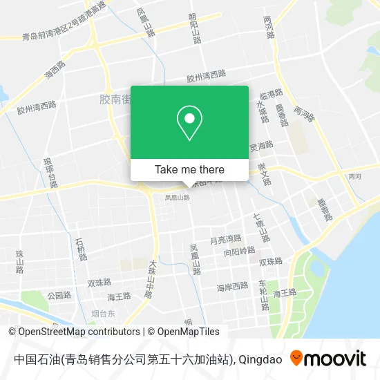 中国石油(青岛销售分公司第五十六加油站) map