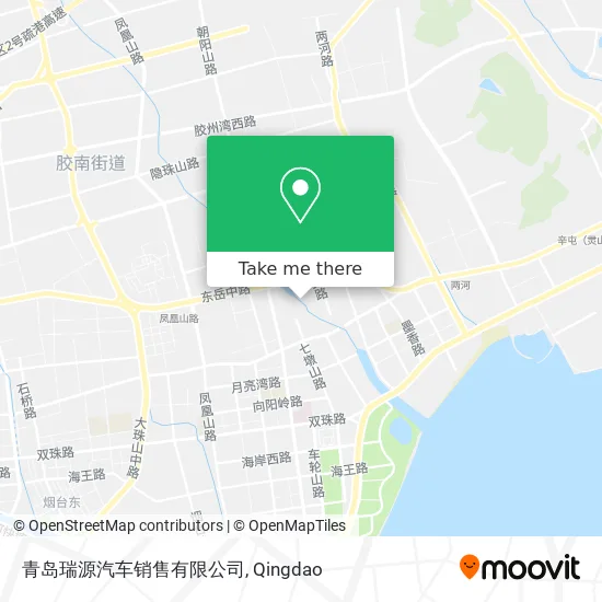 青岛瑞源汽车销售有限公司 map