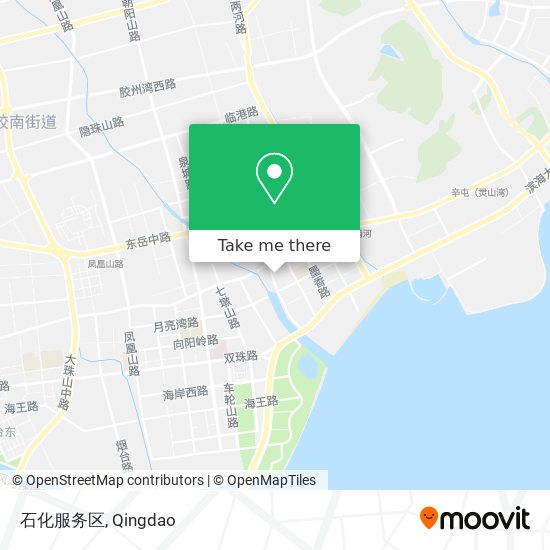 石化服务区 map