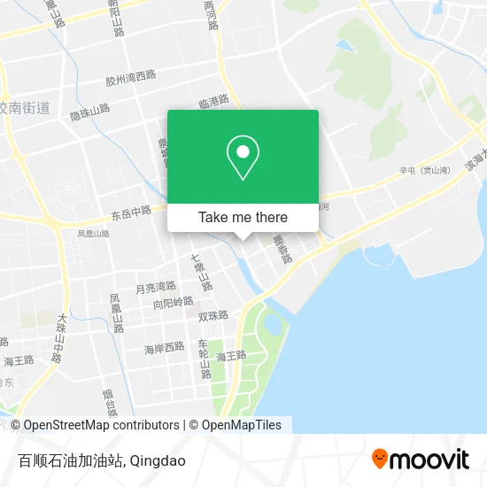 百顺石油加油站 map