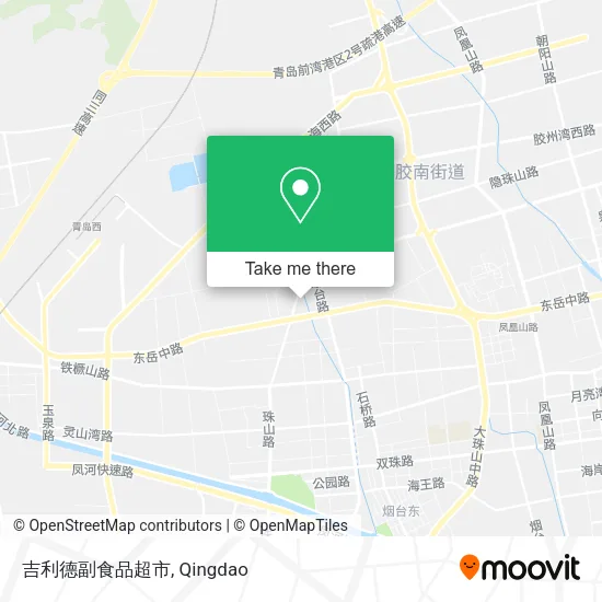 吉利德副食品超市 map