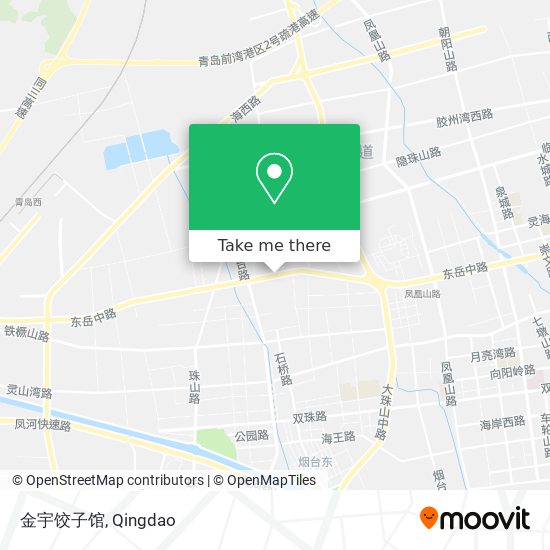 金宇饺子馆 map