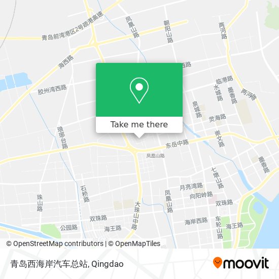 青岛西海岸汽车总站 map