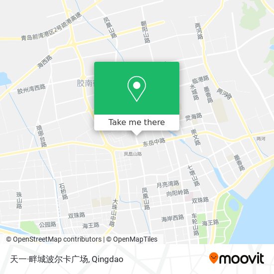 天一·畔城波尔卡广场 map