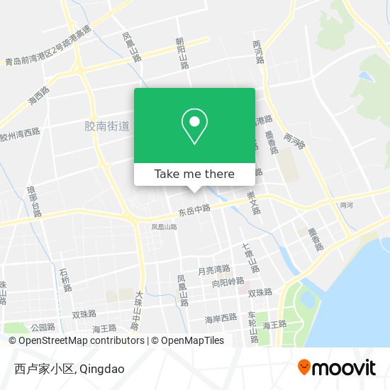 西卢家小区 map