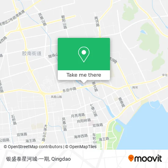 银盛泰星河城-一期 map