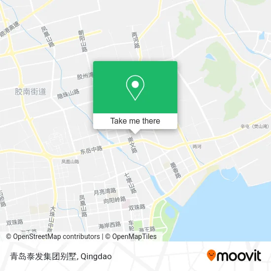 青岛泰发集团别墅 map