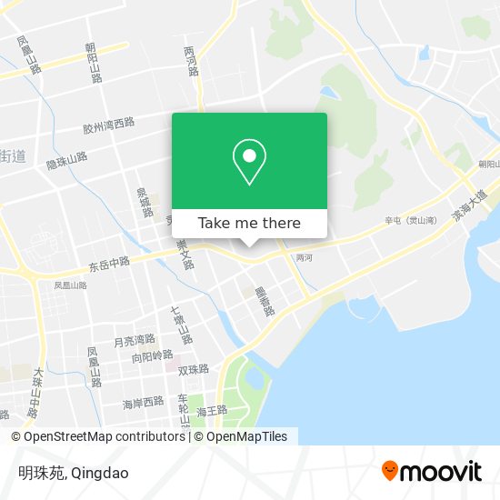 明珠苑 map