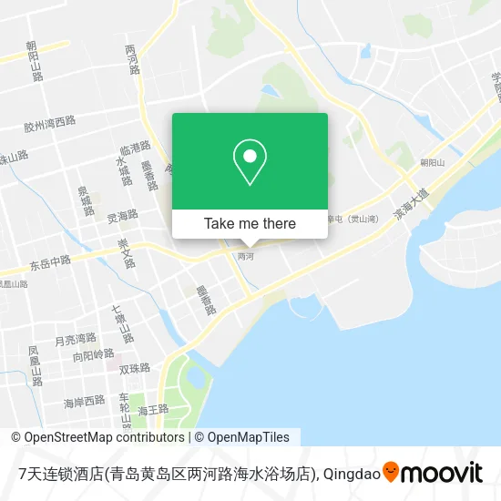 7天连锁酒店(青岛黄岛区两河路海水浴场店) map