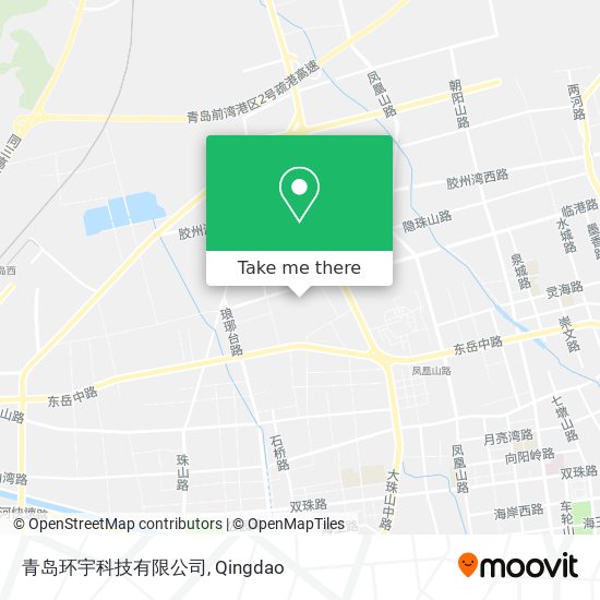 青岛环宇科技有限公司 map