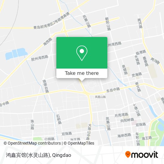 鸿鑫宾馆(水灵山路) map