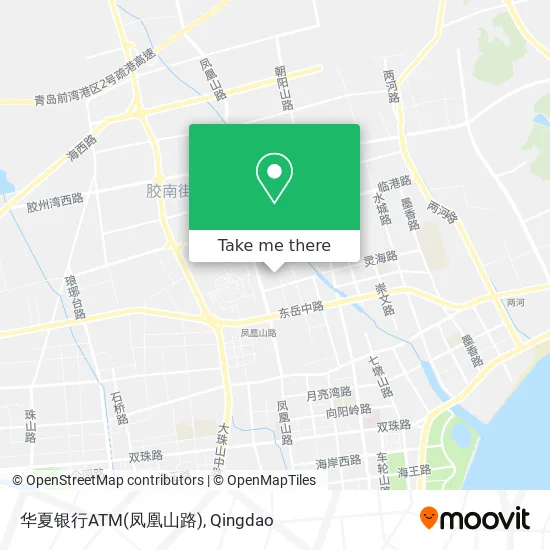 华夏银行ATM(凤凰山路) map