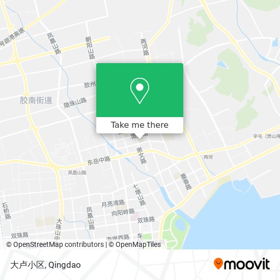 大卢小区 map