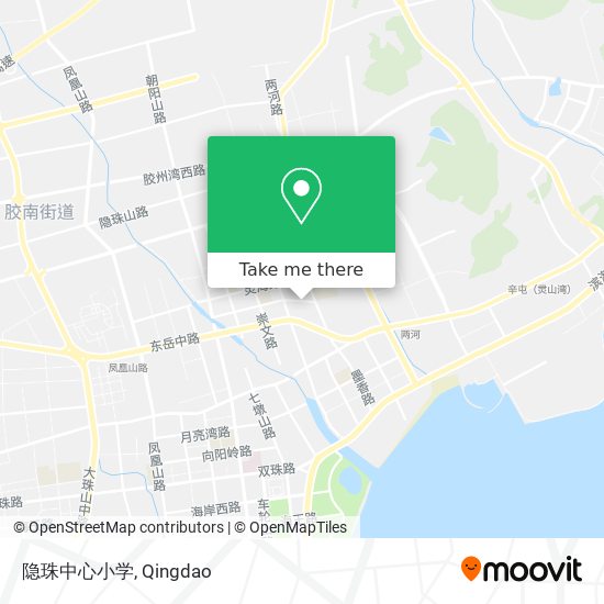 隐珠中心小学 map