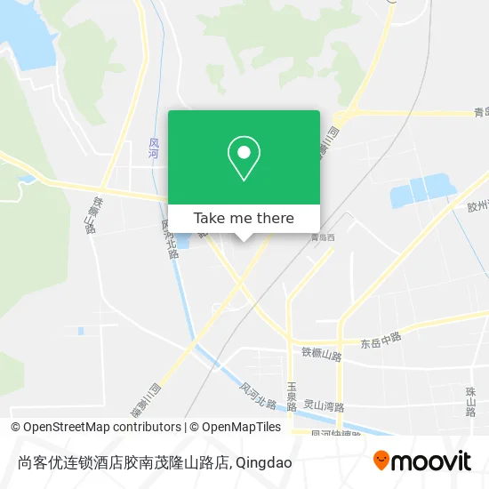 尚客优连锁酒店胶南茂隆山路店 map
