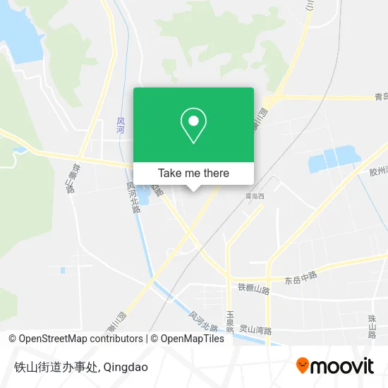 铁山街道办事处 map