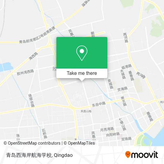 青岛西海岸航海学校 map