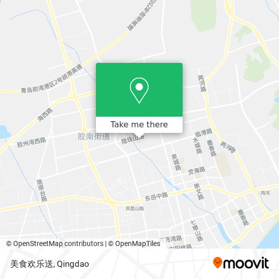 美食欢乐送 map