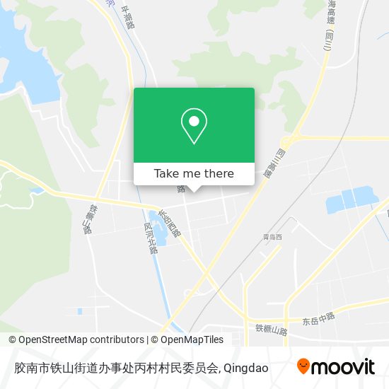 胶南市铁山街道办事处丙村村民委员会 map