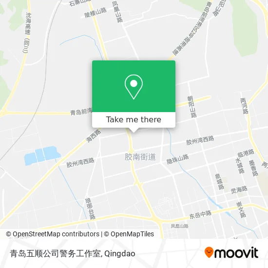 青岛五顺公司警务工作室 map