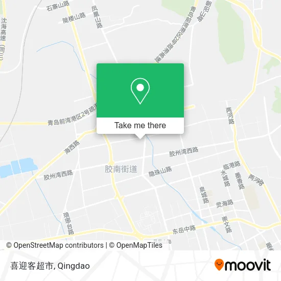 喜迎客超市 map