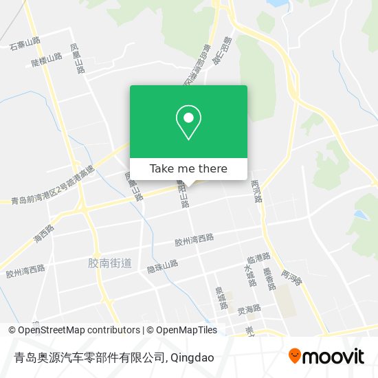 青岛奥源汽车零部件有限公司 map