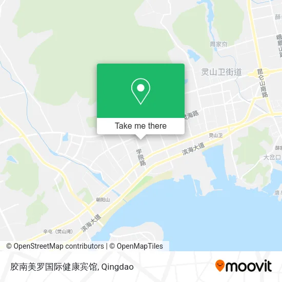 胶南美罗国际健康宾馆 map